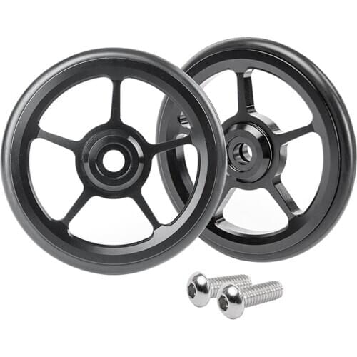 Bicycle Easywheel Aluminum Alloy Super Lightweight Easy Wheels Bolts for Brompton