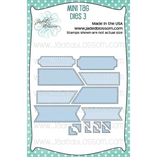 Mini Tag Dies 3 metal Cutting dies card Scrapbooking Stencil Cut Die For DIY Card Crafts Handmade