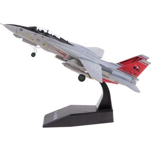 1:100 Alloy US F14 Aviation Model Airplane Aircraft High Simulation Fighter Diecast Plane Model Home Decoration Toy Gift