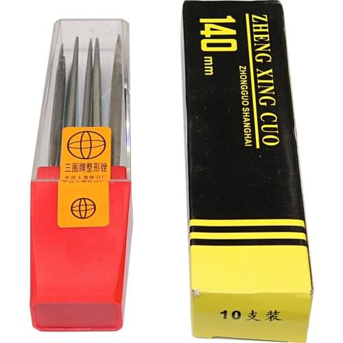 10pcs File Set Diamond Mini Needle 140mm Handy Tools for Ceramic Glass Gem Stone Hobbies and Crafts