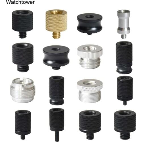 Camera Screw 1/4 to 1/4 inch Conversion Aluminum Quick Release Plate Screw Universal For Digital Photography Light Tripod