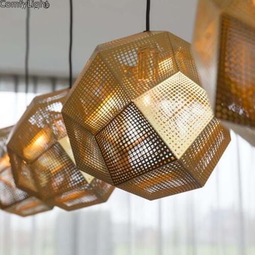 Modern Pendant light nordic retro lights loft edison lamp metal lampdhade industrial bedroom dining room Bar Showcase spot light