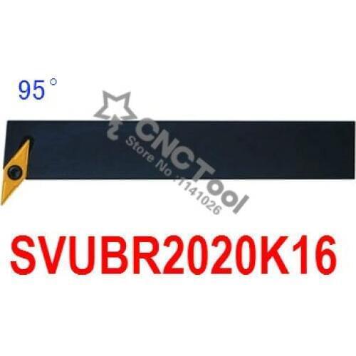 SVUBR2020K16 20*20mm Metal Lathe Cutting Tools Lathe Machine CNC Turning Tools External Turning Tool Holder S-Type SVUBR