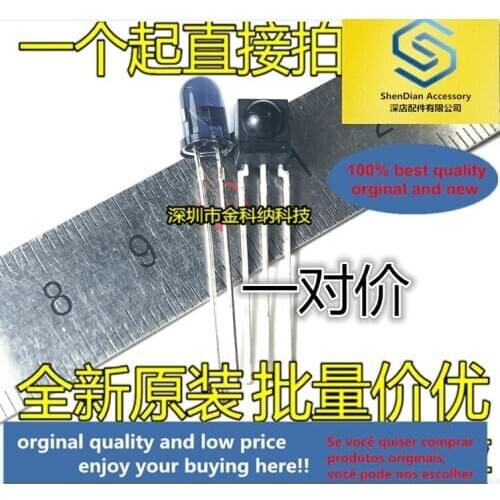 10pcs only orginal new HS0038B transmitter tube TSAL6200 infrared pairing tube brand new original