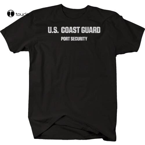 Us Coast Guard Port Security Uscg Military Tshirt