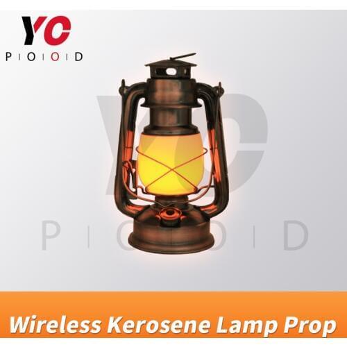 YOPOOD wireless kerosene lamp device for escape room lantern press C to light up chamber room mechanism