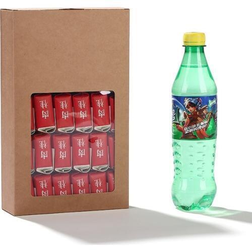 100pcs/lot 27.5cmx16.5cmx6cm Large Kraft Paper Box with Window Gift Packaging Box Carton Boxes Tea packaging box