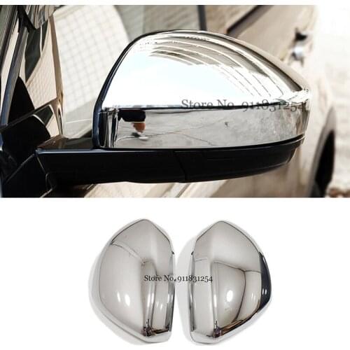 For Jaguar F-Pace X761 2016-2018 ABS Rearview Rear View Mirror Covers Trim Car Styling Accessories For Jaguar E-Pace 2017-2019