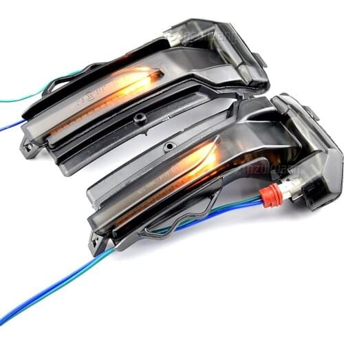 Dynamic Flowing Turn Signal Light Side Rearview Mirror Indicator Blinker Light For AUDI Q2 2018 2019 2020 Q3 2019 2020