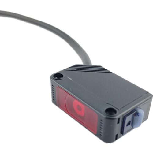 E3Z Square Laser Photoelectric Sensor Visible Light Through-beam Sensor Laser Through-beam Photoelectric Switch NPN
