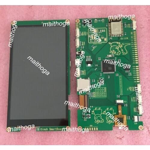 IPS 5.0 inch HD TFT LCD Resistive/Capacitive Touch Screen WIFI Internet M4 Intelligent TFT Display 240MHz 8MB Board 854*480