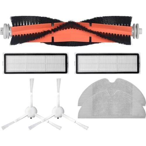 Washable Vacuum Cleaner Accessories for Xiaomi Dreame F9 Robot Vacuum Mop Roller Side Brush Hepa Filter Mop Cloth Kits