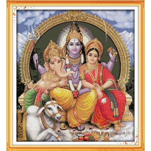 Western religions cross stitch kit people 18ct 14ct 11ct count print canvas stitches embroidery DIY handmade needlework