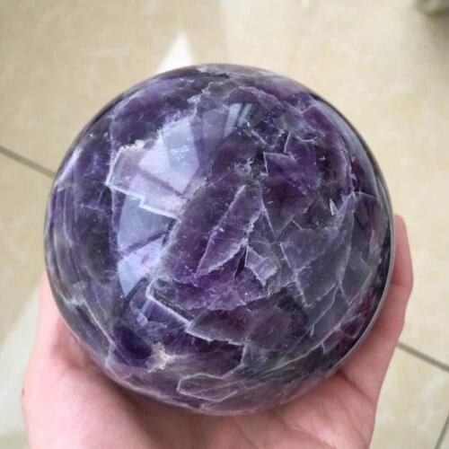 Natuurlijke Droom Amethist Bal Polijsten Bal Massage Bal Reiki Reparatie Steen Woondecoratie Prachtige Geschenken Souvenirs Gesc