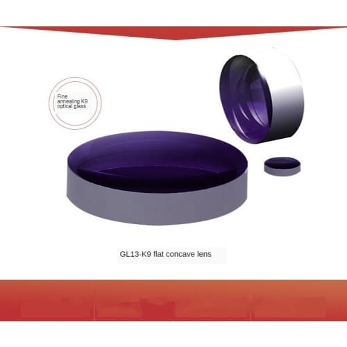 NIR Coating of K9 Flat Concave Lens with Diameter of 25-40mm AR@650 ~K9 Optical Glass for 1050nm Optical Element Experimental