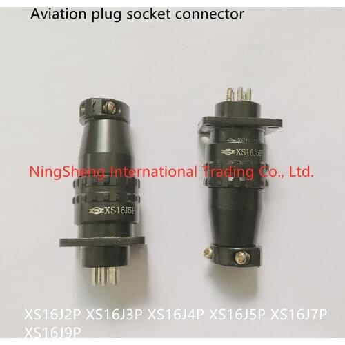 Original new 100% aviation plug socket connector XS16J2P XS16J3P XS16J4P XS16J5P XS16J7P XS16J9P