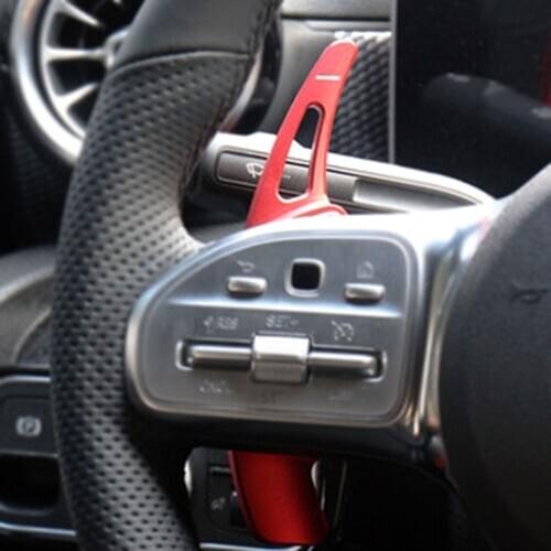For Mercedes-Benz EQC B Class W247 MB GLB X247 CLA C118 GLA CLS C257 Coupe GLE W167 Car Steering Wheel Shift Paddles DSG Extend