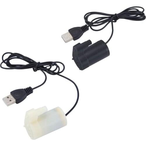 Micro Mini Submersible Water Pump Fish Tanks Aquarium Usb Powered DC 5V 2-3L/min
