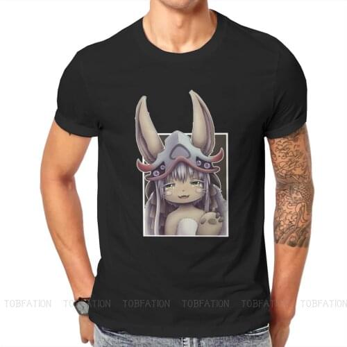 Made in Abyss Riko Reg Nanachi Orson Anime 100% Cotton TShirts Nanachi Print Homme T Shirt New Trend Clothing Size S-6XL