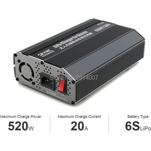 SKYRC PC520 6S 520W/20A Lipo Battery Charger Quick Charger with LED Digital Display for agricultural spray drone frame SK-100105