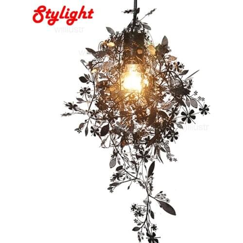 Modern Artecnica Garland Lamp Tord Boontje Design DIY Pendant Light Black White Gold Silver Engraving Steel Suspension Lighting