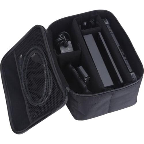 Zipper Handle Carry Bag Console Travel Carrying Case Gamecard Holders Pouch Storage Bag for NS Portable EVA for Nintend Switch