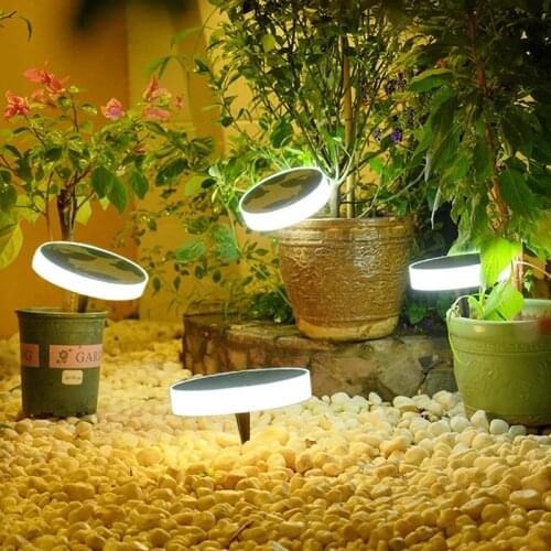 Solar Lawn Yard Led Night Light Outdoor Solar Power Buried Lights Garden PathWay Floor Under Ground Decoration Solar Lights