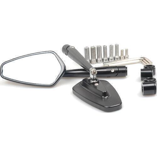 Universal CNC Aluminum motorcycle rearview Side mirror For Kawasaki Ninja 650R ER-6F ER-6N ER6F ER6N ninja300