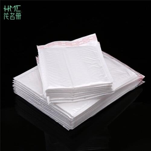 New 10pcs Envelope Moistureproof Bag Protective Case Bag For Valuables Document Gift White Envelope Foam Foil Office Packaging