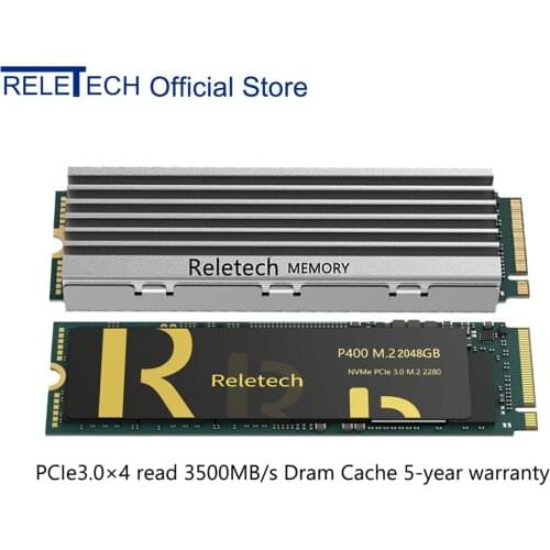 Reletech M.2 SSD 3.0×4 PCIe NVMe 1T 2TB 2280 2048GB: 3670TBW Chia Coin independent cache Internal Hard Disk for Laptop Desktop