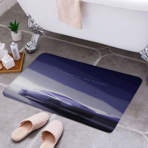 I Believe in the Future Carpet Areas Rug Non-slip Floor Mat Rug 3D Printing Living Room Bedroom Door Mat Home Decoration