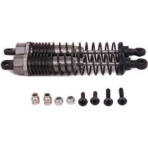 2PCS Alloy Rear Shock Absorber Oil Filled Type Length Adjustable For Rc Hobby Model Car 1/10 Kyosho Optima 4Wd Hopup Parts OT007