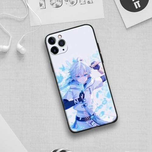 Chongyun Genshin Impact artwork For IPhone Se 6 6s 7 8 Plus X XR XS 11 12 Mini Pro Max Glass TPU Silicone Phone Case Cover Shell