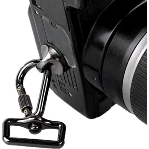 1PC Camera Accessories Shoulder Strap Safety Buckle Metal Quick Safe Screw 1/4 Nikon Strap Connection Camera Sony Ring For W1B4