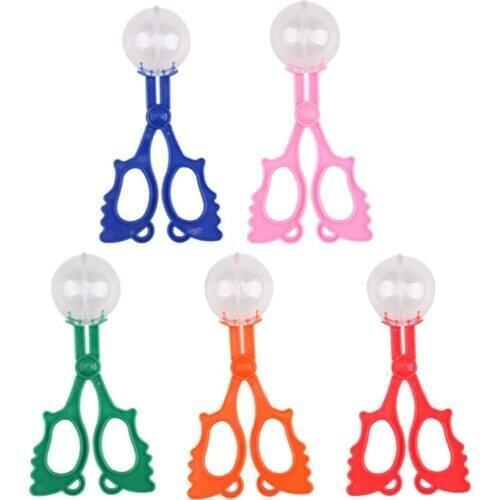 1Pcs Outdoor Child Biology Study Bug Catcher Tweezer Tongs ABS Plastic Kids Nature Exploration Toys Butterfly Spider Clip Tongs