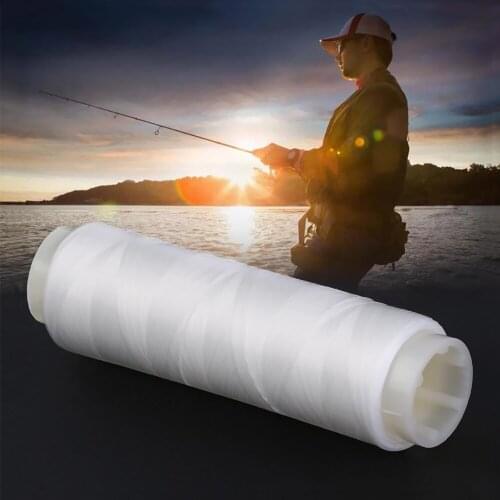 1PC Nylon High Tensile Elastic Wearable Thread Spool Polyester Bait Floating Line Sea Fishing Lure Wire Fishing Accessories