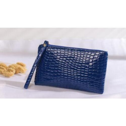 100pcs/lot fedex fast Women Wallet Purse Women Crocodile PU Leather wallet Bag Coin Purse faux Crocodile purse