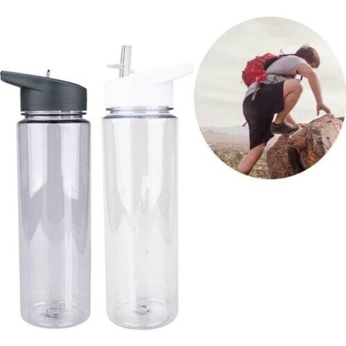 1pc 700ml Water Bottle Outdoor Cup Travel With Portable Drinkware Plastic Sports Cup Eco-friendly Children School