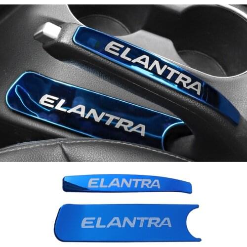 Car Handbrake Sequins Decorative Strips Stickers For Hyundai Elantra 2016 2017 2018 2019 2020 Decorative Stickers Accessories