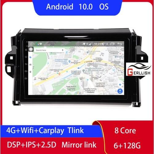 For Toyota Fortuner 2 2015 2016 2017 2018 2019 2020 Navigation Android Stereo Auto Autoradio Carplay Car Play Mobile Radio 1 Din