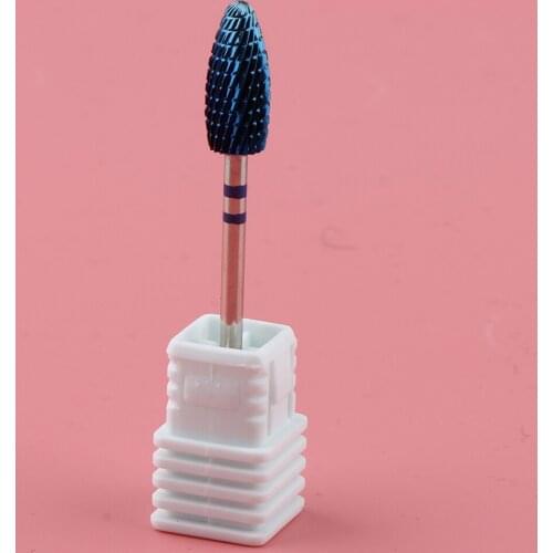 Electric Nail Drill Bit Cuticle Remover Tungsten Steel Nail Art Griding Tool