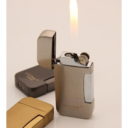 Gas Cigar Torch Turbo Lighter 1300 C Jet Free Nozzle Flame Switch Windproof Pipe Cigar Lighter Grinding Wheel Butane Gas Lighter