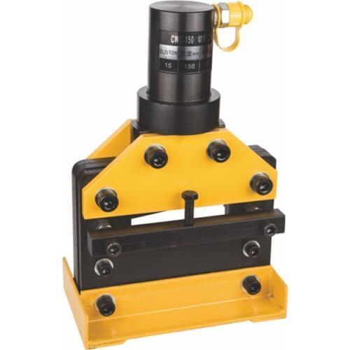 CWC-150 hydraulic busbar cutting machine Hydraulic Copper and Aluminum Cutting Machine Cutting force 20T Bus Processing Machine