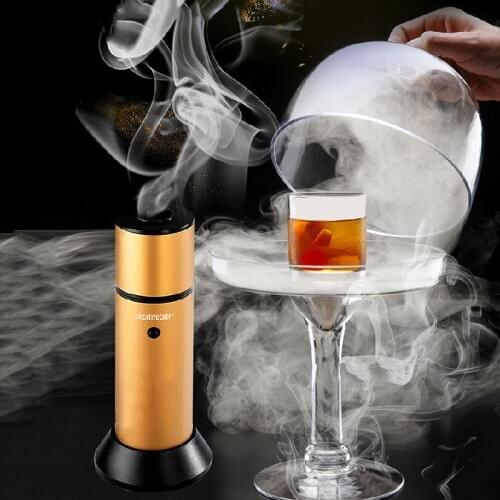 Creative Small And Convenient Chef Food Smoker Smoker Gun Wood Powder Powder Molecular Cuisine Mood Food