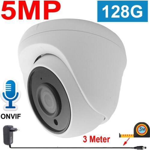 JIENUO Dome Wireless IP Camera 128G Cctv Audio IR Ipcam Video Security Surveillance Cam Infrared Night Onvif P2P HD Home Camera