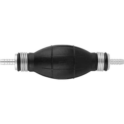 Fuel Pump Line Hand Primer Bulb Gas Petrol Rubber & Aluminum All Fuels Length Used For Car Boat Marine Outboard 6mm/8mm/10mm/12m