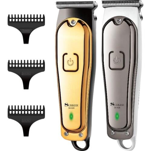 Electric Hair Clipper Trimmer for Men T-Blade Pro Beard Trimmer Barber Shop Hair Cutting Machine Rechargeable