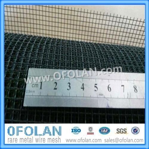 MO1>99.95%) Hole size 4.5mm(5 mesh) molybdenum wire mesh 100mmX1000mm stock supply