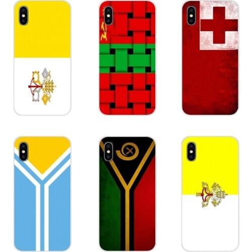 For Samsung A10 A30 A40 A50 A60 A70 Galaxy S2 Note 2 3 Oneplus 3T 5T 6T Tonga Transnistria City Holy National Flag Soft TPU Case