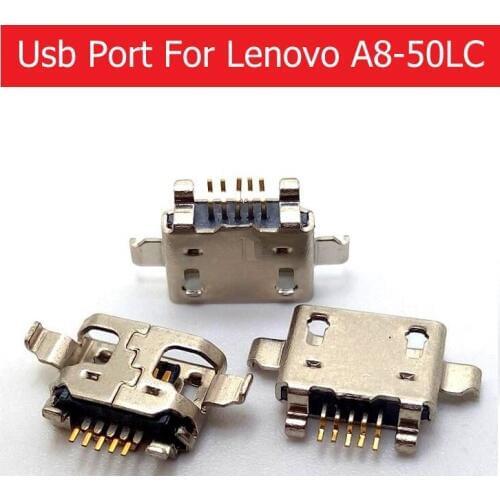 New USB Charger Jack For Lenovo TAB 2 A8-50LC USB Port Connector For Lenovo A5500 Charging Dock Socket Replacement
